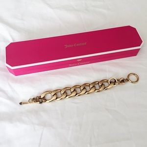 Juicy Couture Gold Chain Bracelet